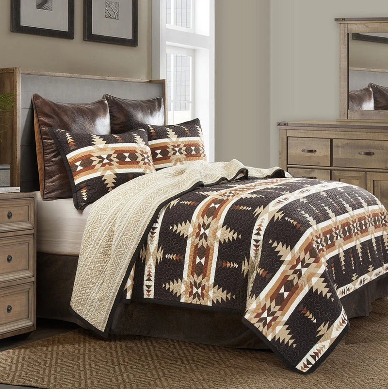 YOSEMITE REVERSIBLE QUILT SET – Rustics for Less