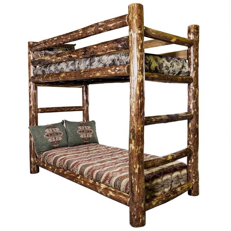 Glacier Country Collection Twin over Twin Bunk Bed