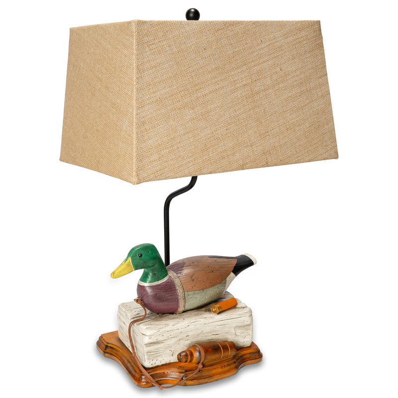 26.5”H Mallard Decoy Table Lamp