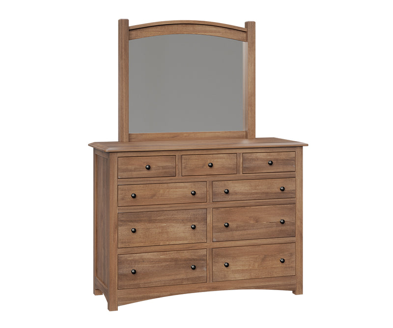 Amish Finland Mirror Frame in FC Almond