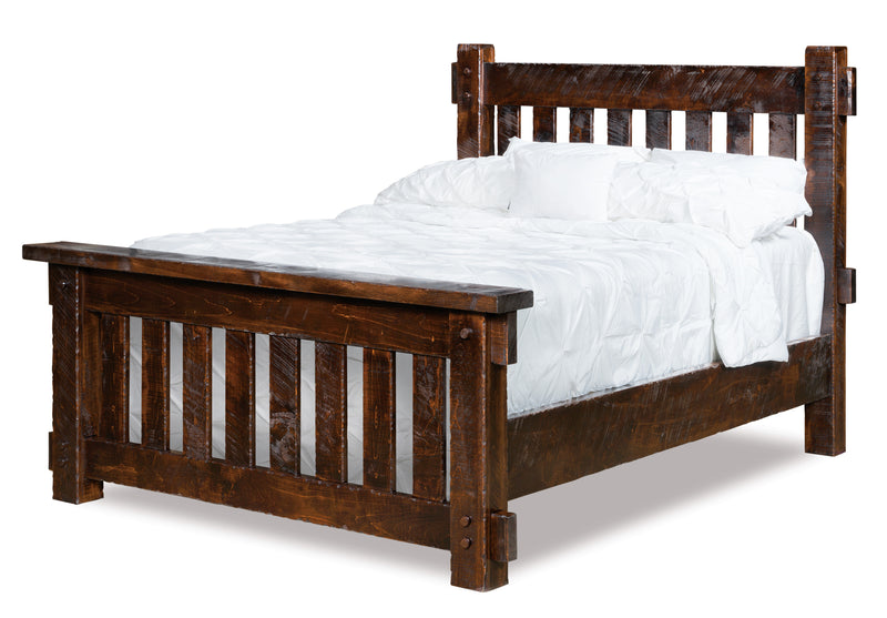 Short Houston Rustic Bed