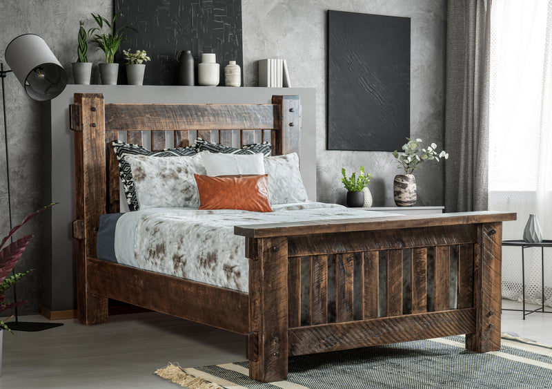 Short Houston Rustic Bed