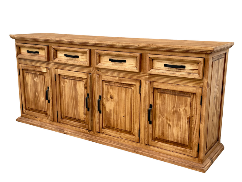 Traditional Large Rustic Buffet