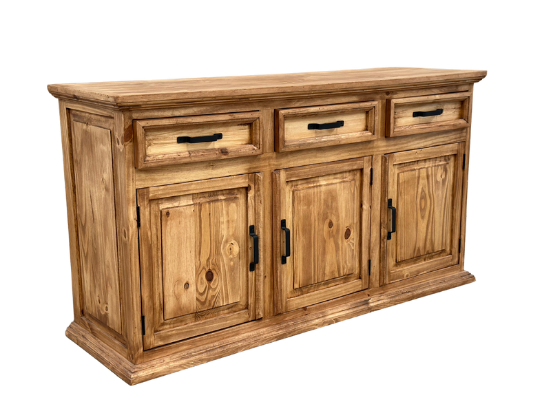 Traditional Medium Rustic Hutch & Buffet