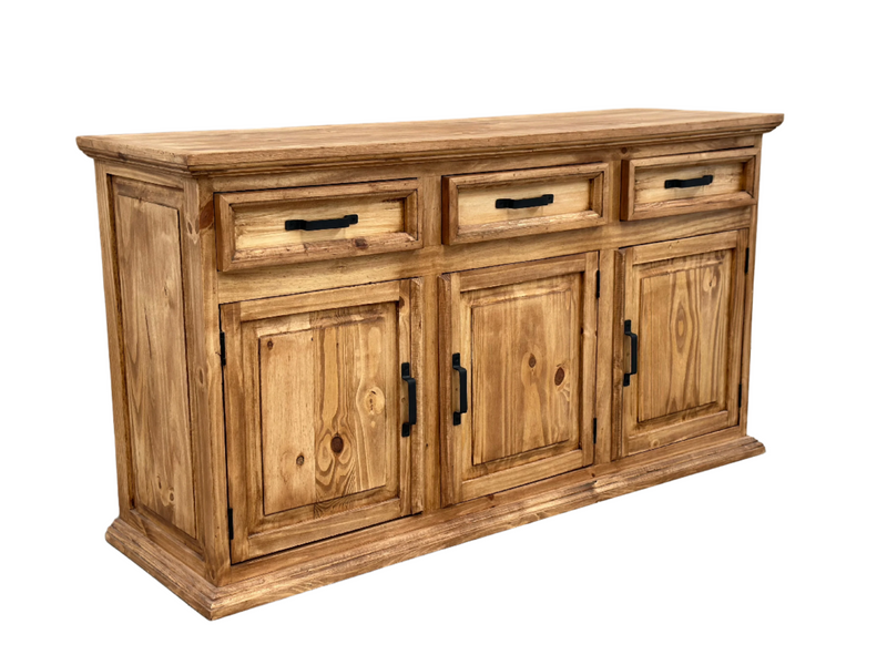 Traditional Medium Rustic Buffet