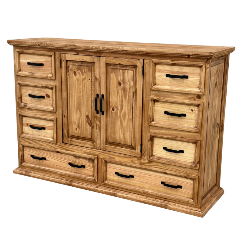 Houston Traditional Rustic Dresser