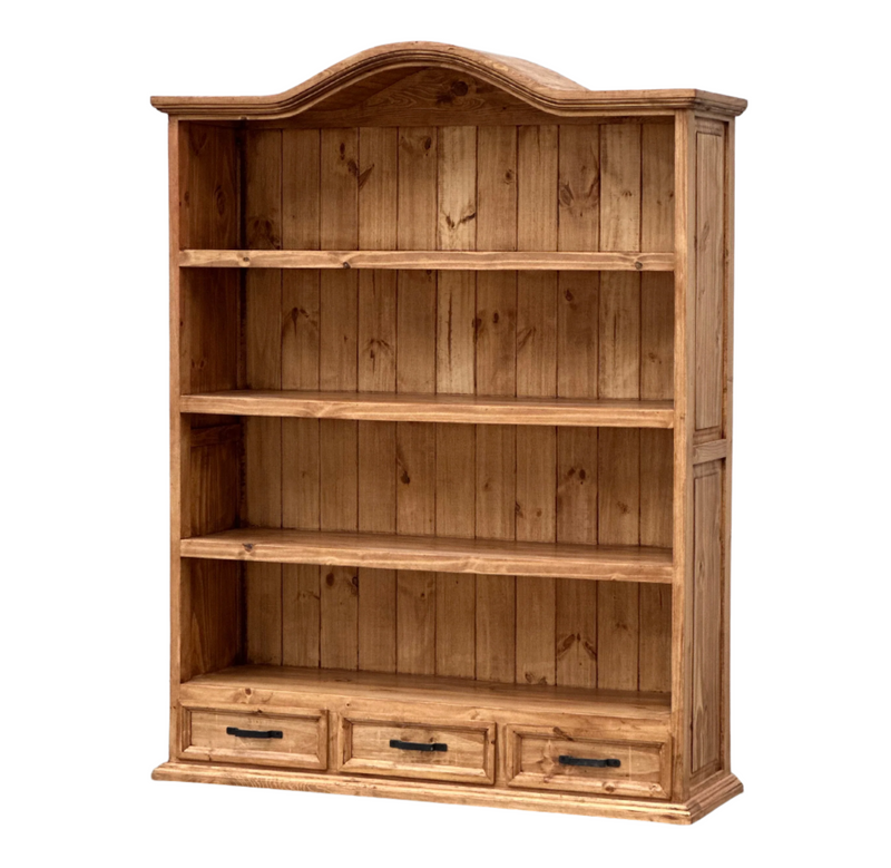 Traditional Medium Rustic Bookcase