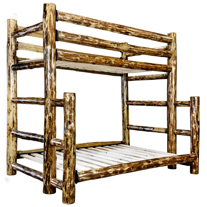 Glacier Country Collection Twin over Full Bunk Bed