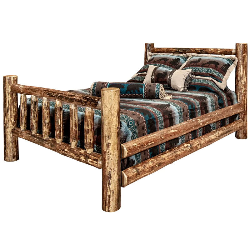 Log Glacier Country Collection Bed