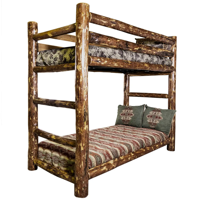 Glacier Country Collection Twin over Twin Bunk Bed