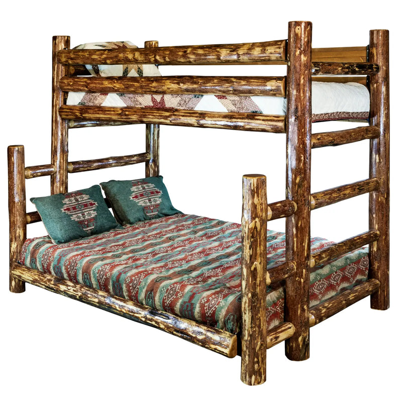 Glacier Country Collection Twin over Full Bunk Bed