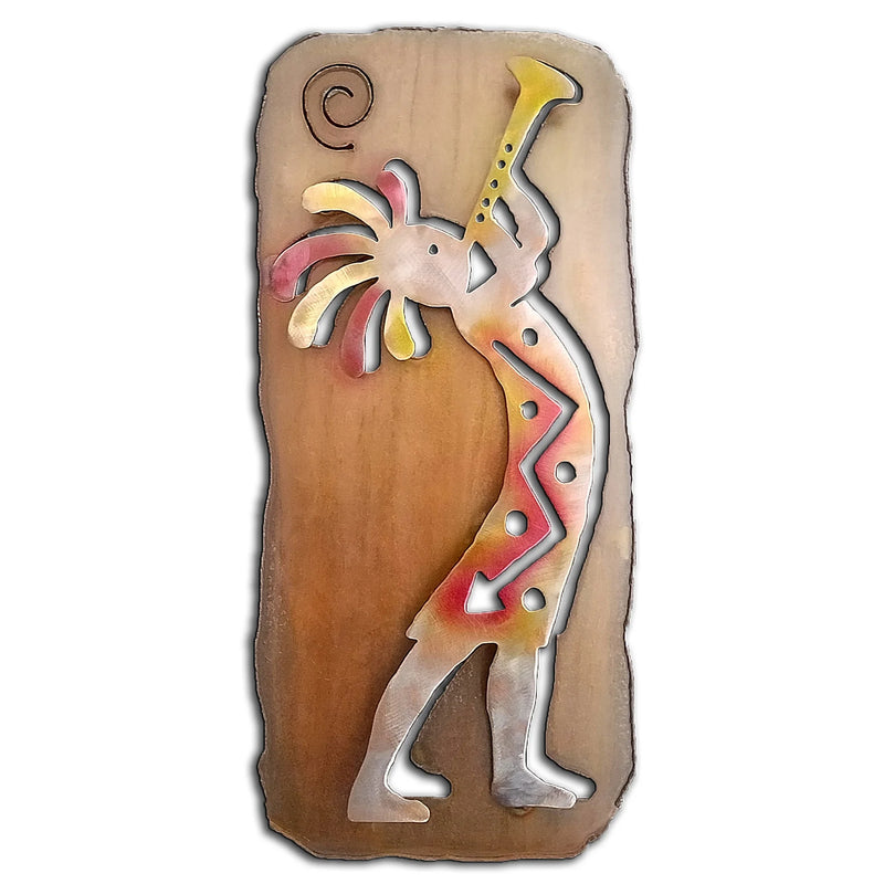 Trumpet Kokopelli, Right Facing, Southwest Cut Outs