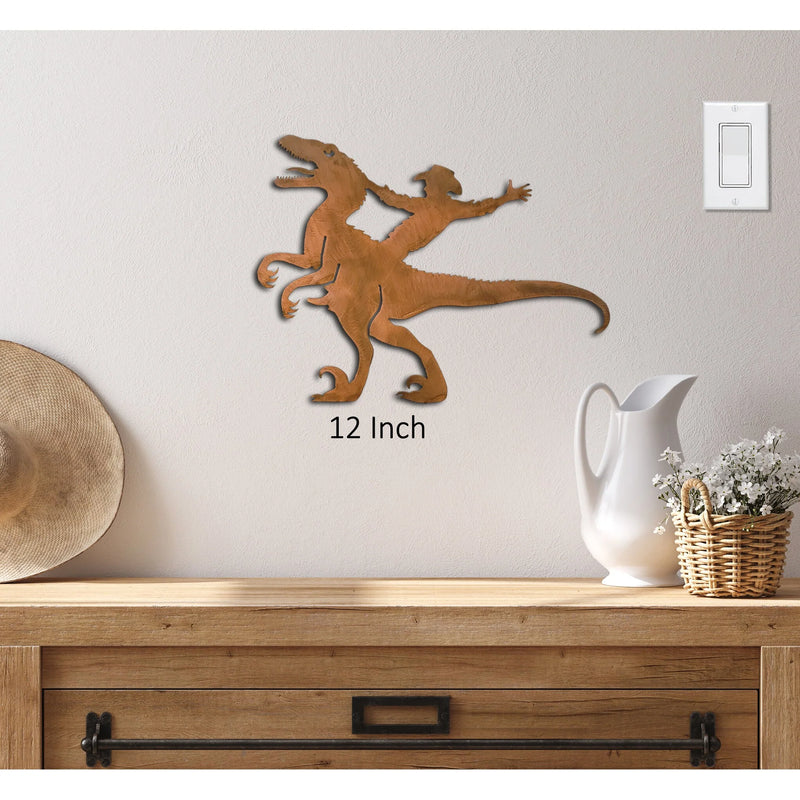 Cowboy on Dinosaur Wall Art